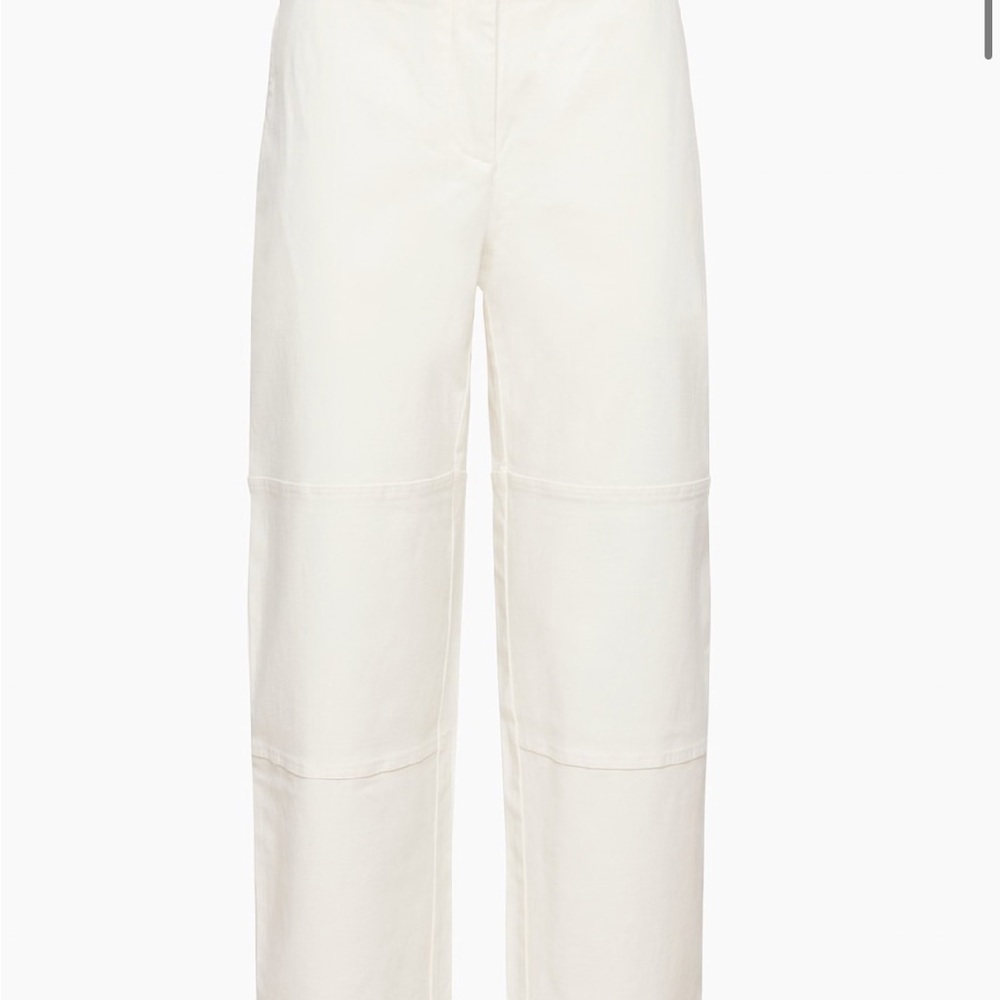 NWOT Wilfred Galactic High-rise barrel-leg sateen pants